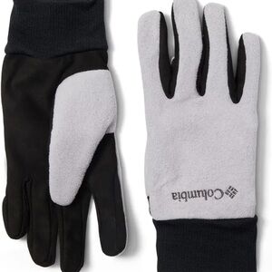 Columbia Women’s Arctic Peak Gloves in Dark Gray and Black
